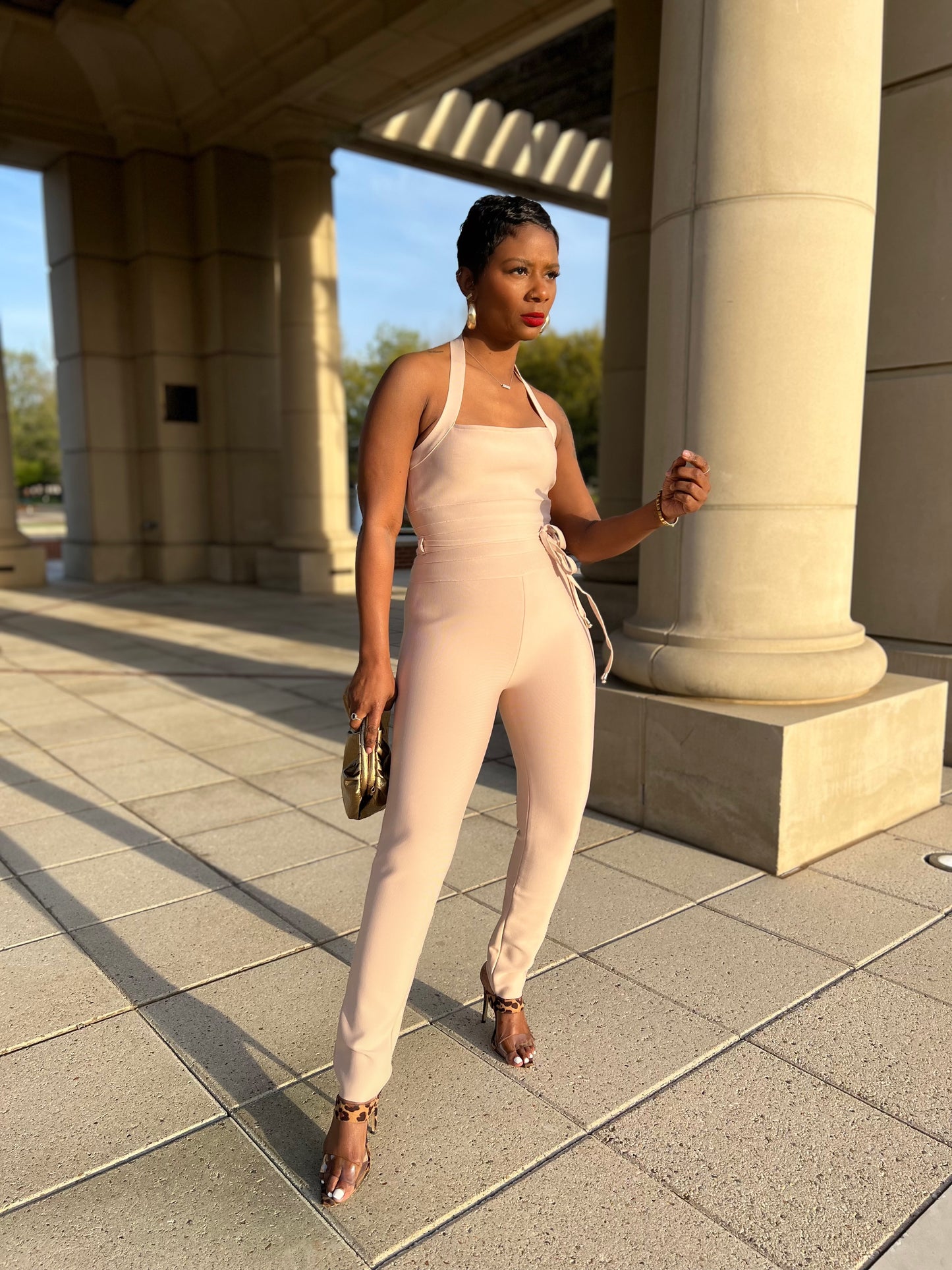 “Curve Appeal” Jumpsuit (Clearance)
