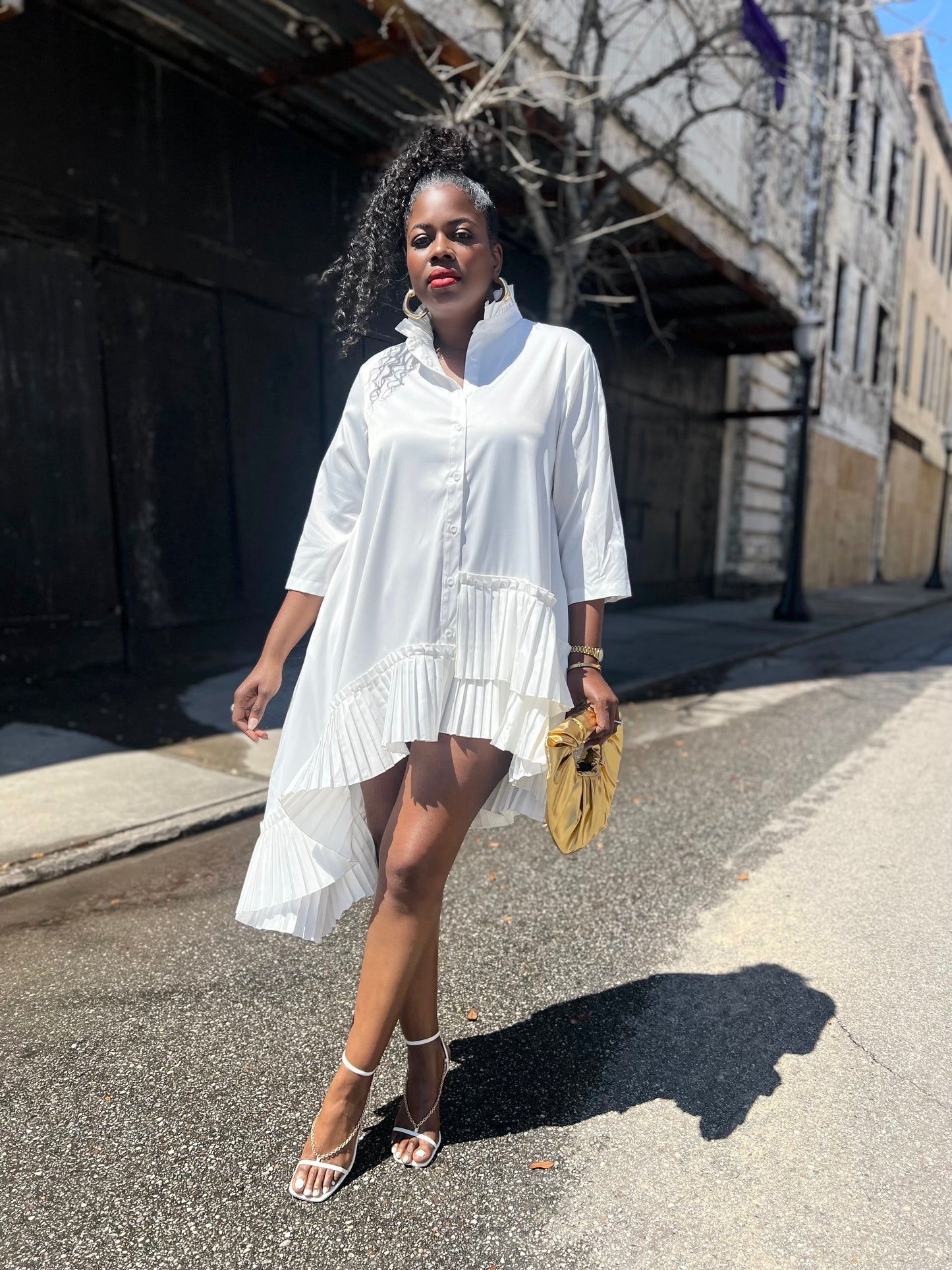 “Pretty Pleats” Dress