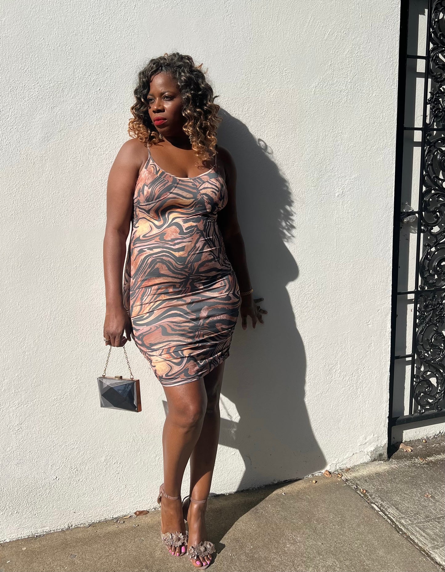 “Subtly Wild” Dress (Clearance)