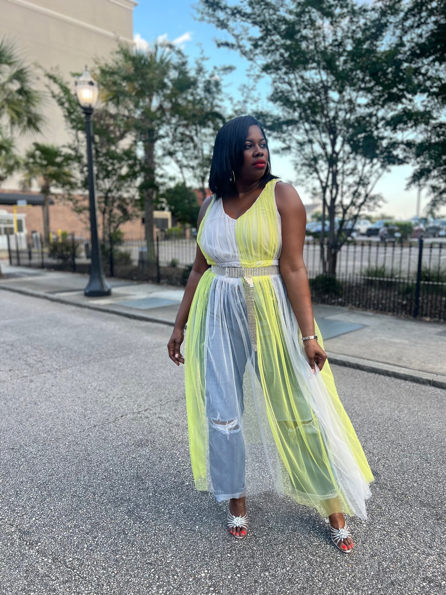 “Modest Muse” Sheer Maxi