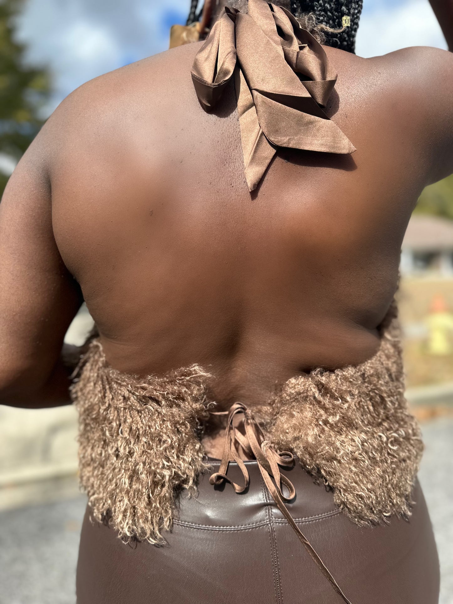 “Mocha Plush” Top