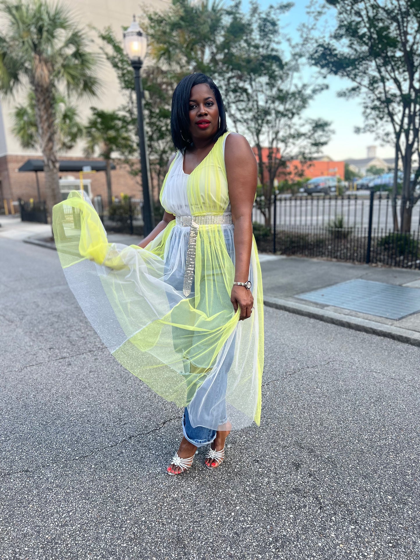 “Modest Muse” Sheer Maxi