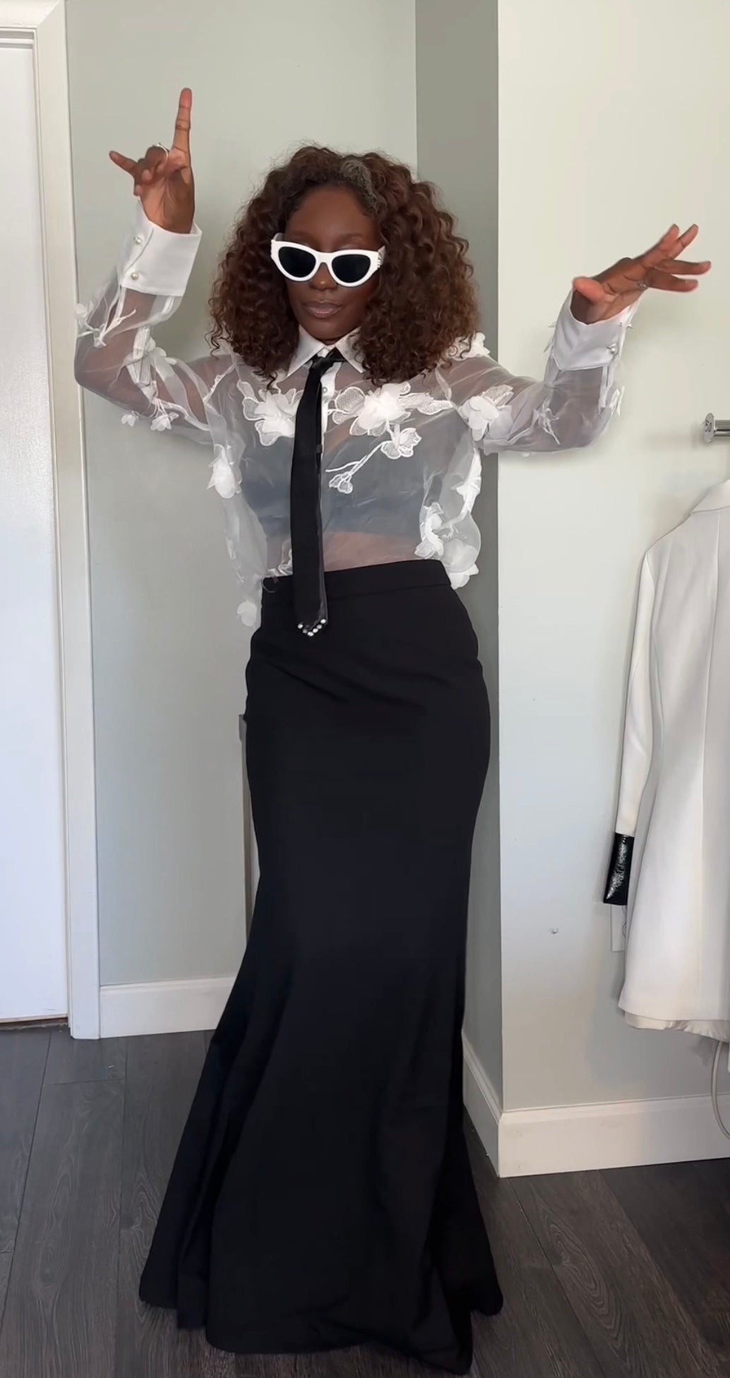 “Suit Up” Skirt Set