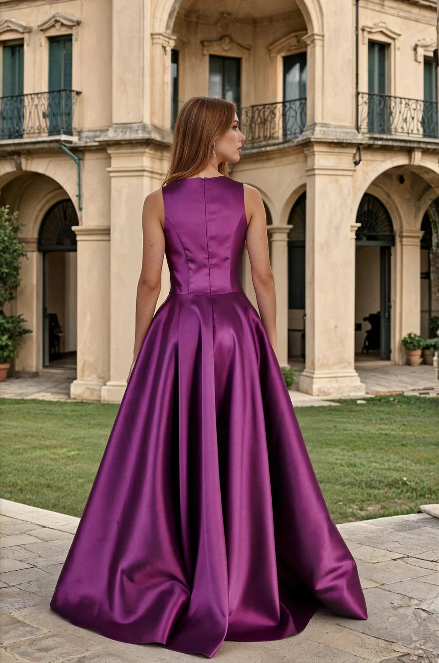 “Bow Out” Ball Gown