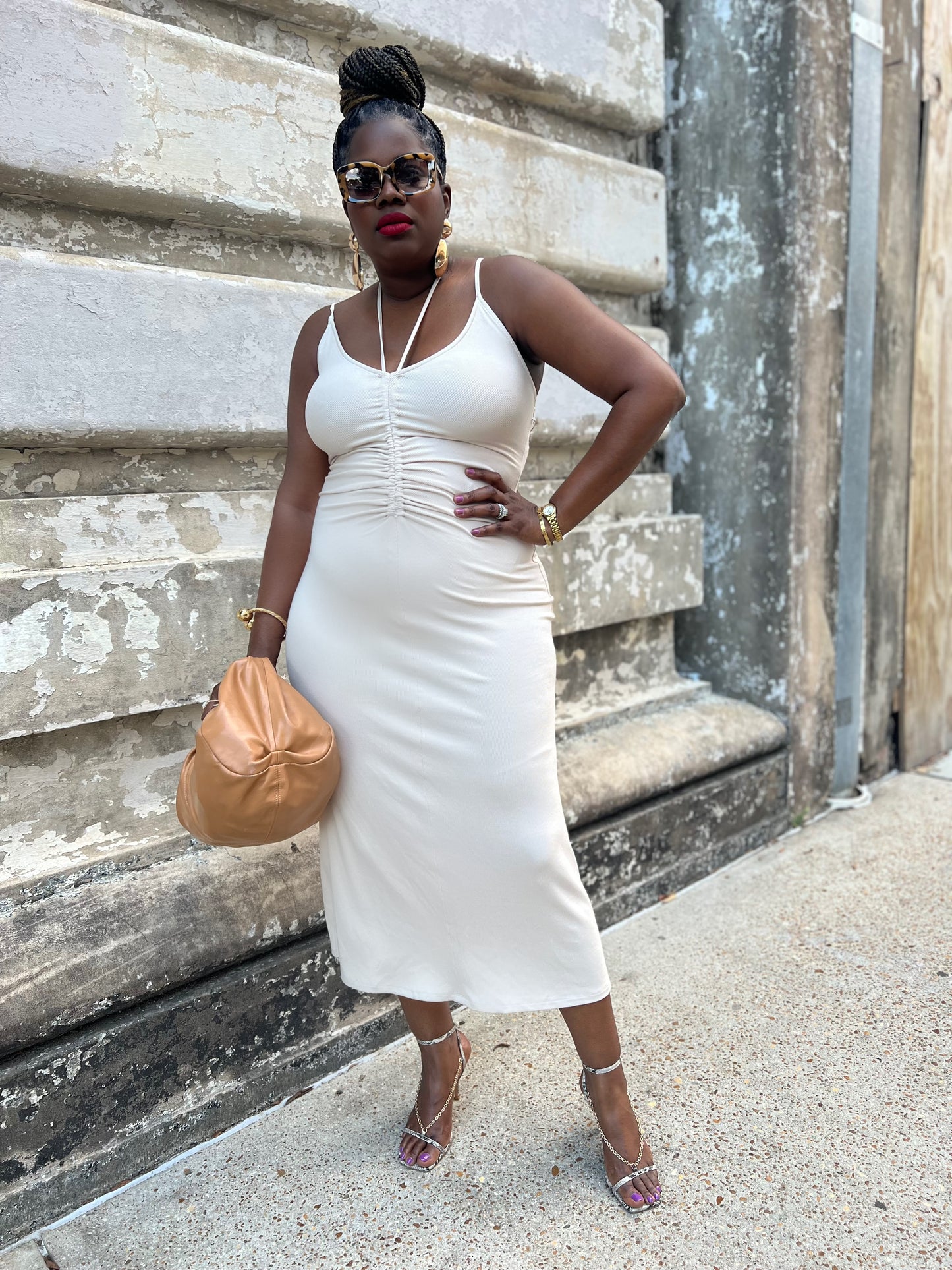“In Neutral” Midi Dress (XS-XL)