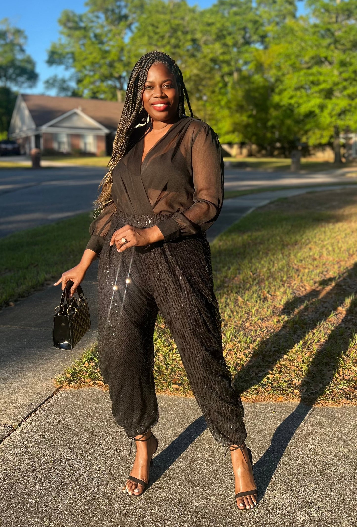 “Shine On” Harem Pant