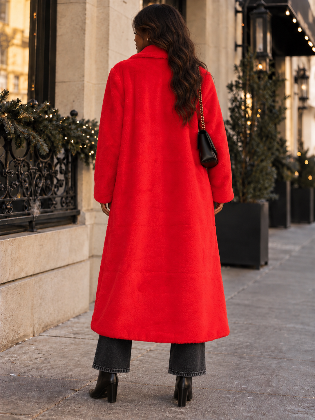 “DIVA” Red Fur Coat (Limited Edition)