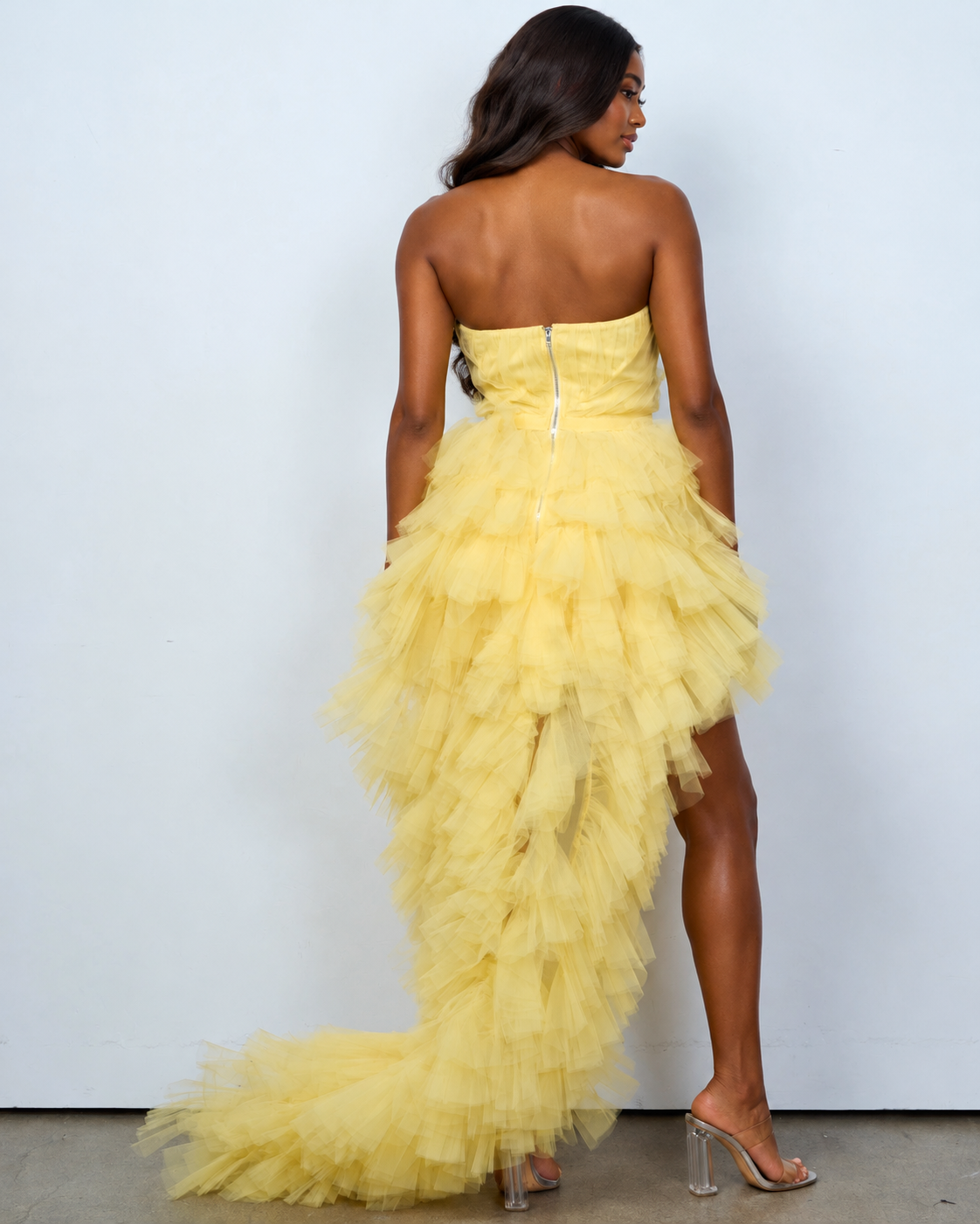 “Luxe Lemon Drop” Tulle Dress