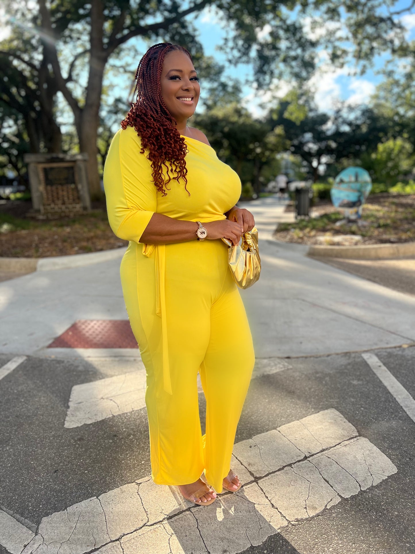 “Bold & Beautiful” Jumpsuit (Plus+)