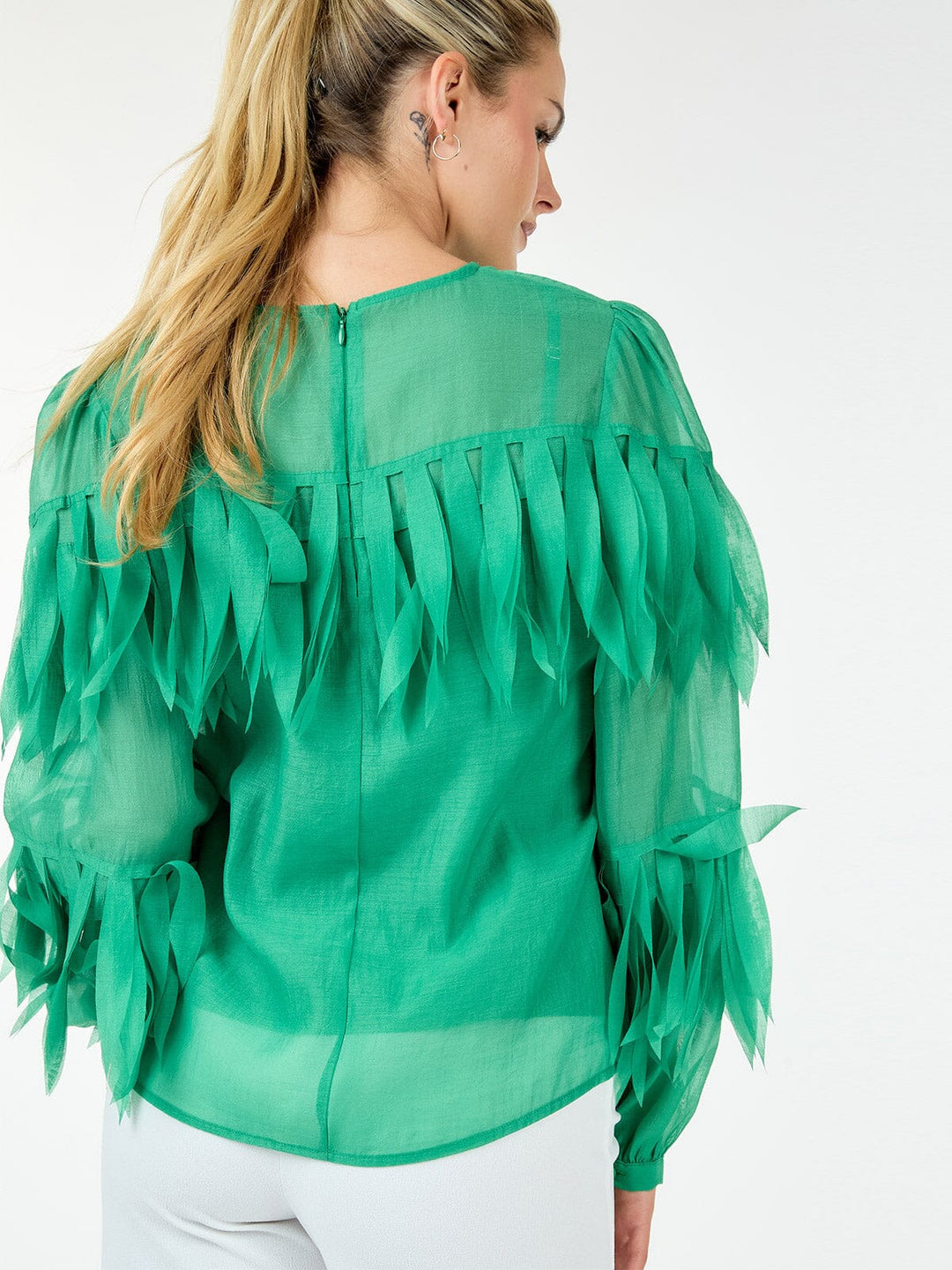 “Green Cascade” Top