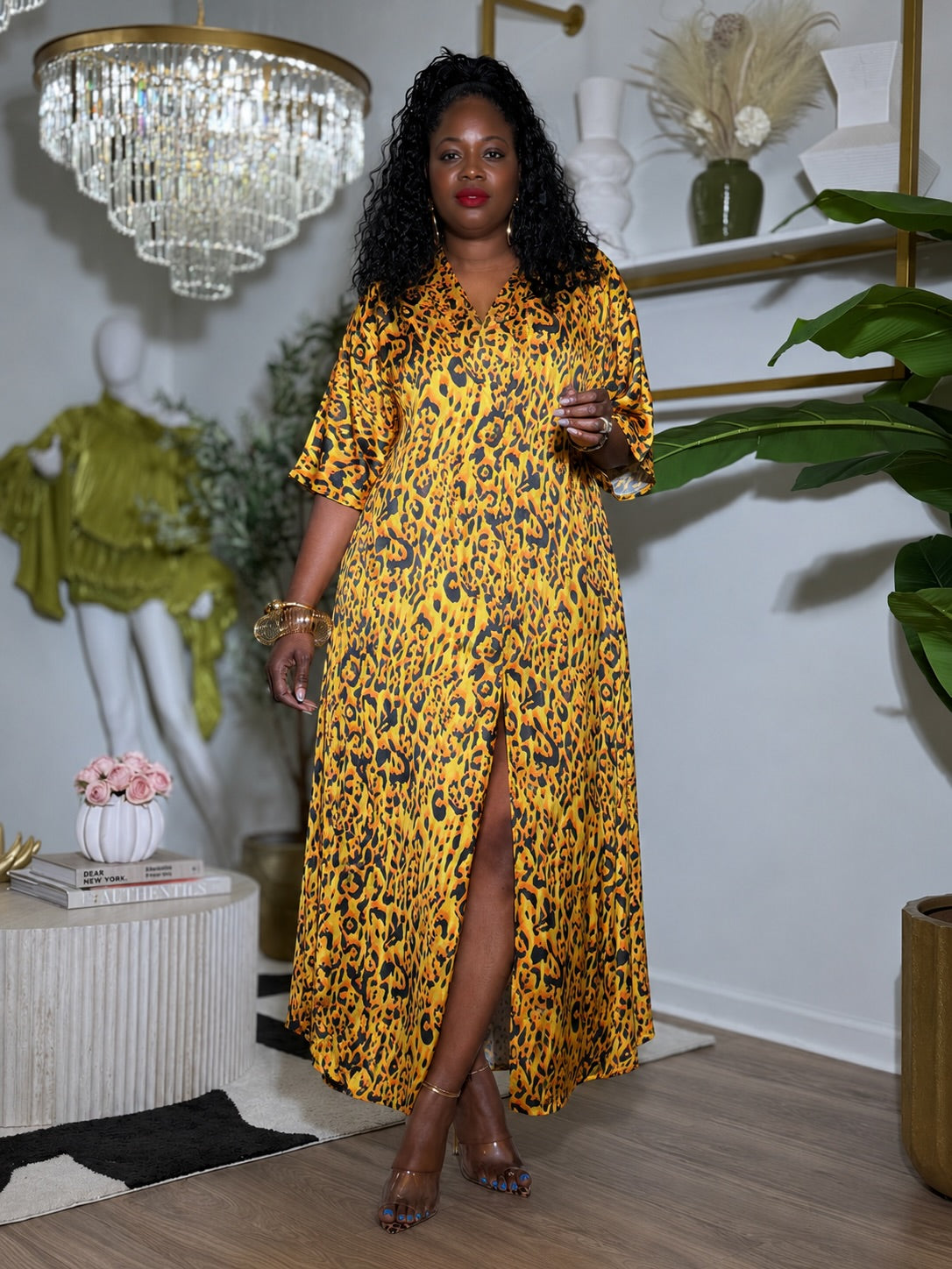 “Leopard Goddess” Maxi