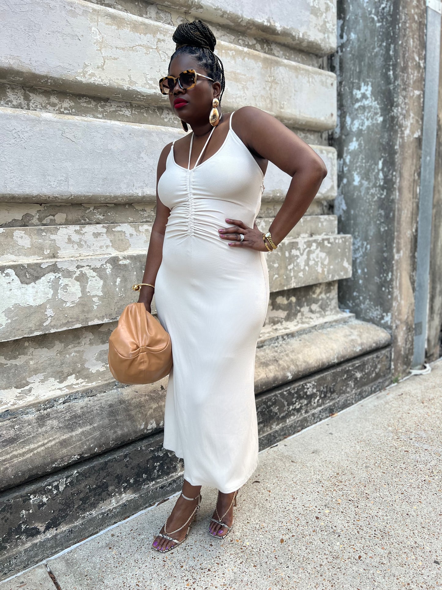 “In Neutral” Midi Dress (XS-XL)