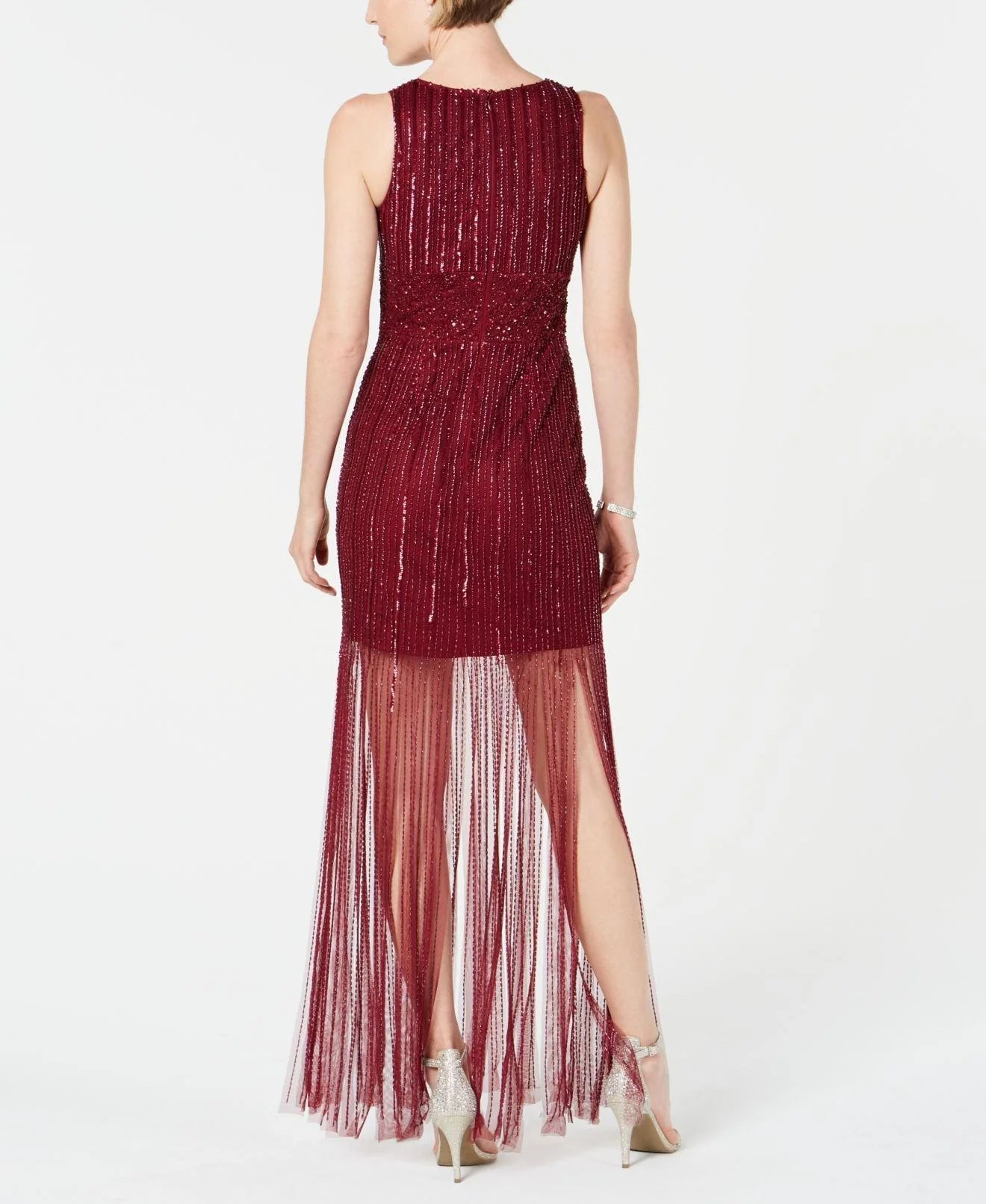 “Ruby” Fringed Dress