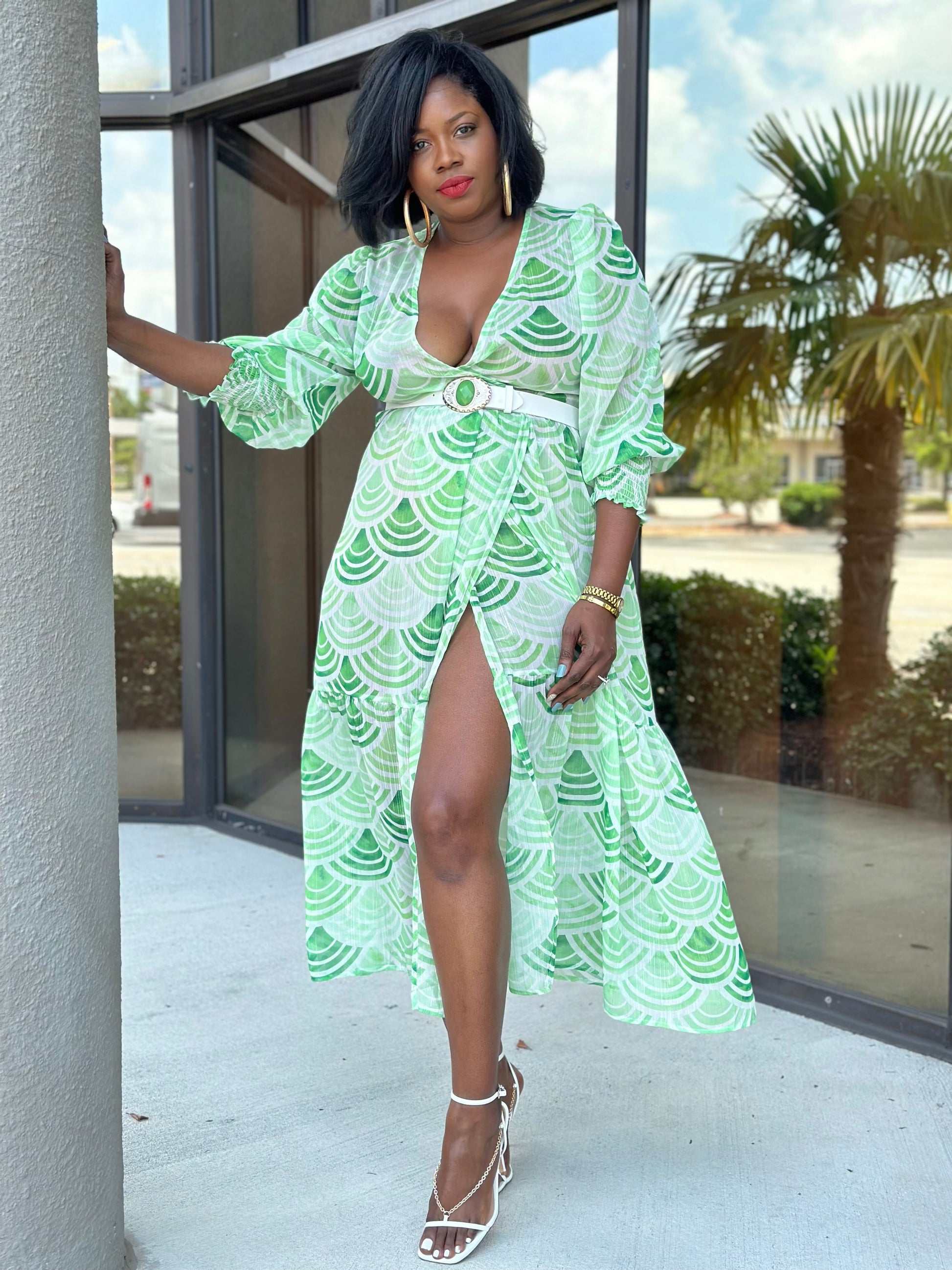 Jeweled Green Midi (Clearance) Formally Dawn Jeweled Green Midi (Clearance) Formally Dawn