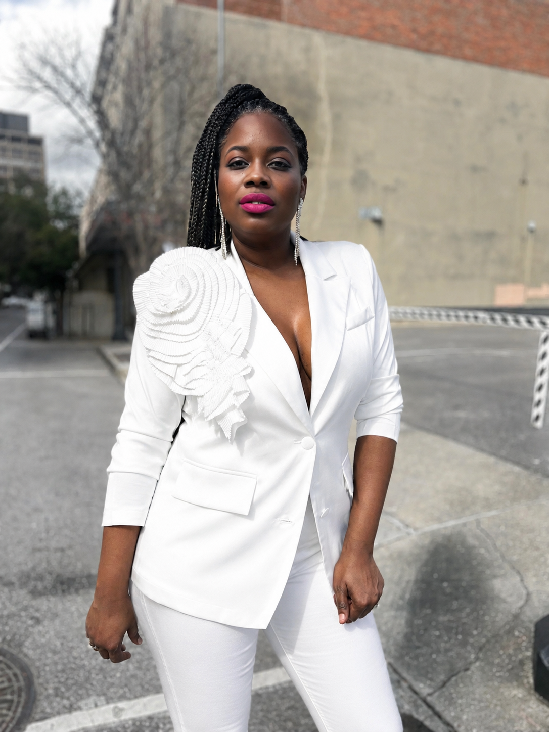 “Radiant White” Blazer
