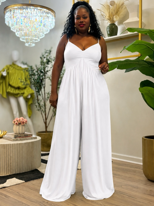 “White Mali” Jumpsuit