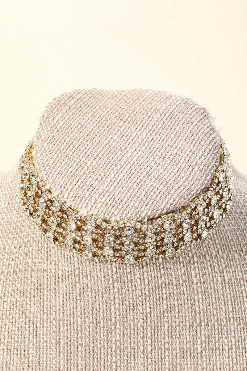 “Rhinestone” Choker